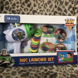 Disc launcher set